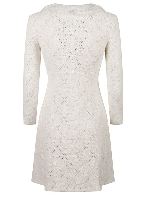 Mini abito bianco in pizzo SELF PORTRAIT | AW25123SWHITE